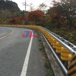 Highway Guardrail Barrier Traffic Safety Rolling Systems Guardrail Road Roller
