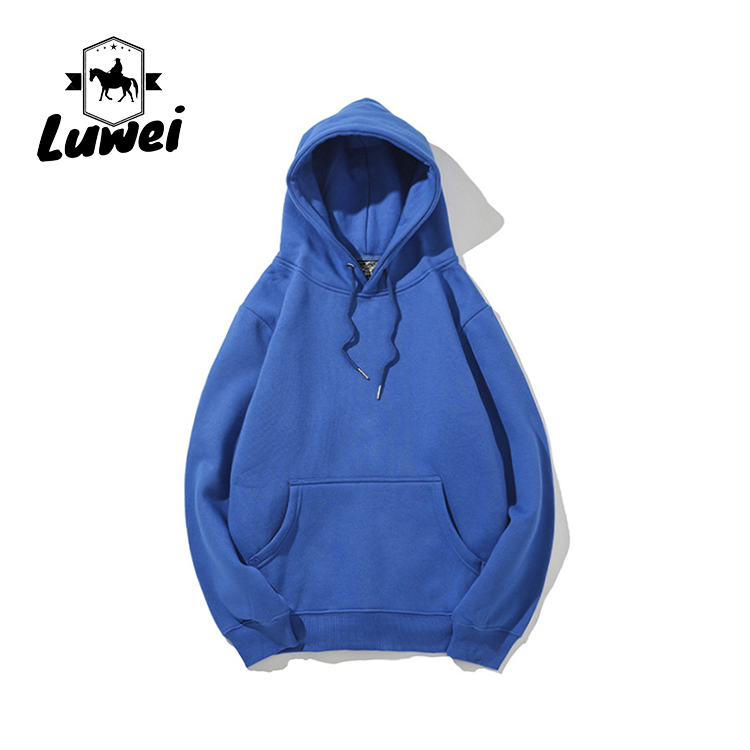 Streetwear Knitted Blank Custom Logo Cotton Black 320g Fitted Gym Over Size Pullover Tracksuit Mans Hoodies