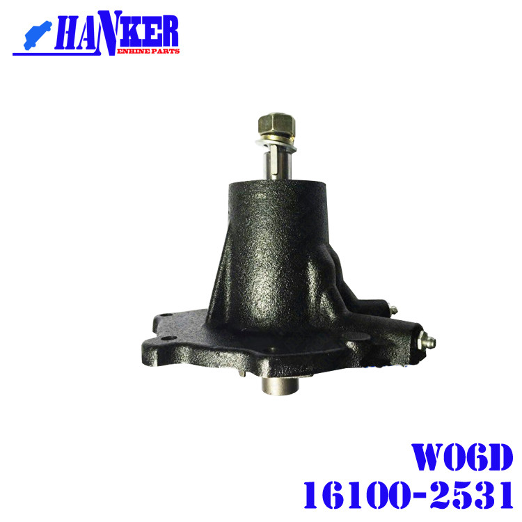 Cast Aluminum Hino Truck Engine Water Pump W06D 16100-2531