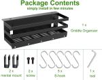 Organize Your Countertop Setup with this Powder Coated Griddle Accessories Caddy