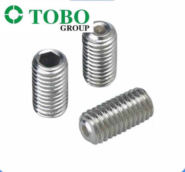 DIN913 Steel Hexagon Socket Set Screws Metric Headless Thread Stainless Steel