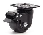 Cast Iron 63mm Heavy Duty Swivel Wheels / Lockable Swivel Casters