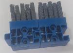 Long Lasting Silicon Carbide Abrasive Nylon Frankfurt Brush for Stone Grinding