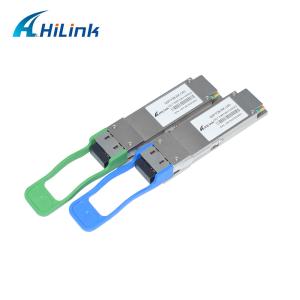 Quality QSFP28 100G BIDI Transceiver TX1304 / RX1309 40KM Fiber Optical Transceiver wholesale