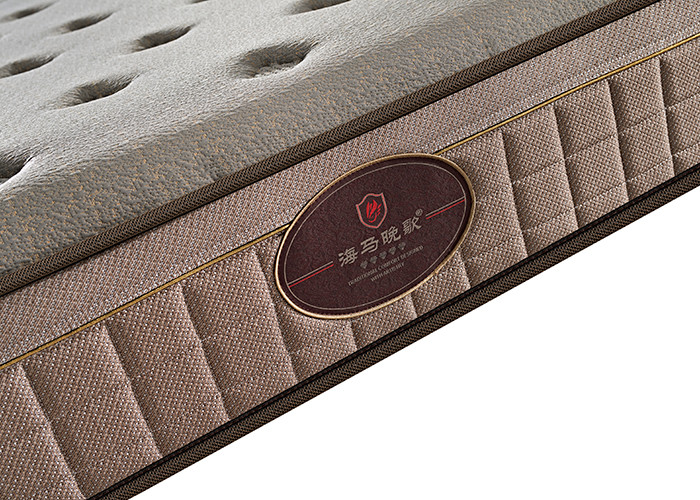 Anti Biosis Foam Spring Mattress For Bedroom Hotel Queen Size Detachable Non Toxic