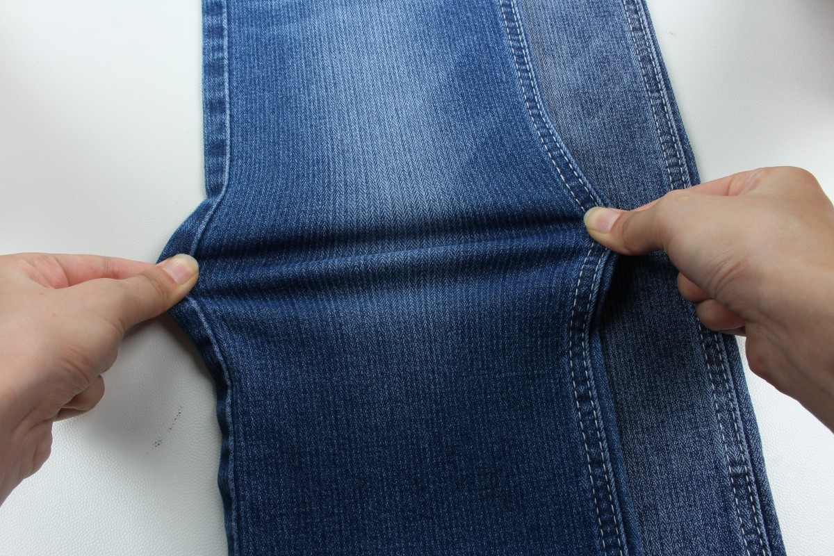 Special Weaning 10.3 Oz Dark Blue Low Stretch Denim Jeans Fabric