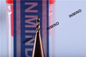 Quality SiN Coating , Ball Nose End Mill , standard type R0.75 , 1.5mm Germany Qulaity , Copper Colour , 2 Flute wholesale