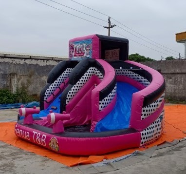 Tarpaulin Inflatable Castle Bouncer Trampoline Jumping Playground Inflatable Combo