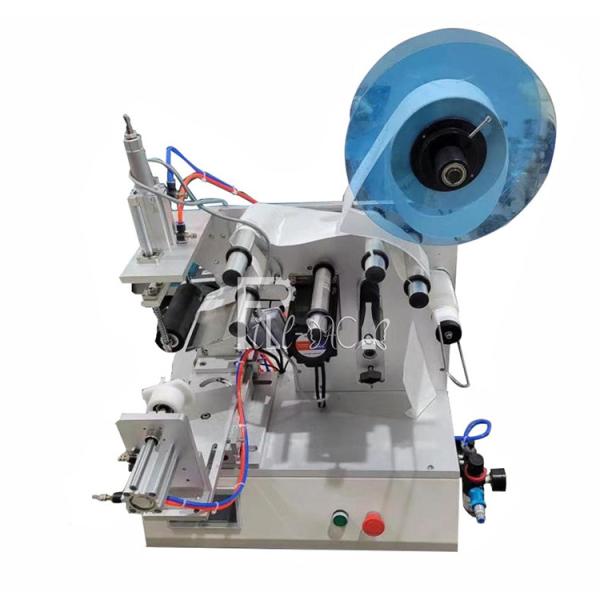 Adhesive Sticker Bottle Labeling Machine 1800BPH Semi Automatic For Square