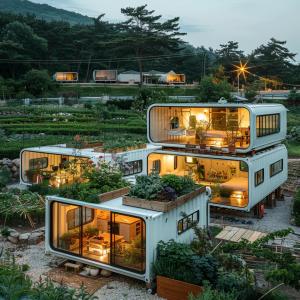 Quality Fast-Install And Customizable Two-Storey Commercial Integrated Houses For B Bs In Hotels wholesale