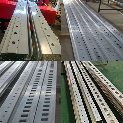 50Hz Frequency 50mm Punch Square Tube Hydraulic Punching Machine