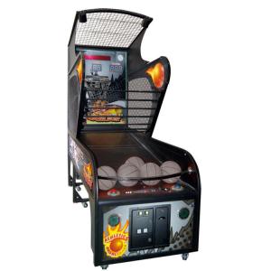 Quality Luxury Coin Operated Sports Arcade Machine For Street Hoops Basketball Game wholesale