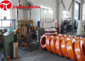 Quality Vertical Stretch Film PVC Pipe Packing Machine 3.0kw Electric Coil Spiral Packing Machine wholesale