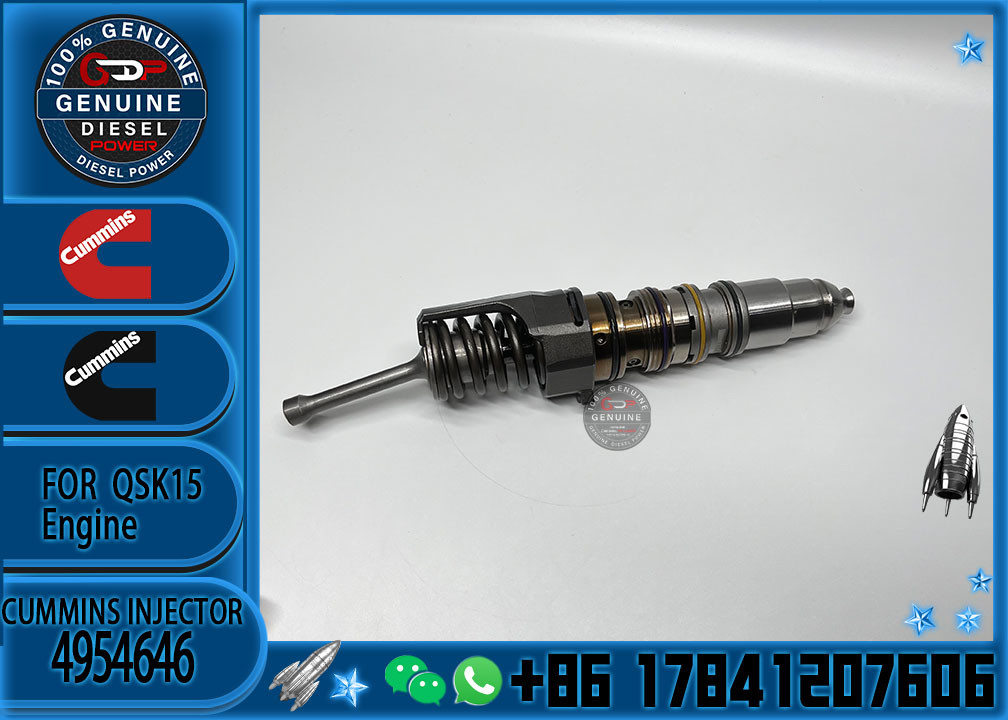4954646 Genuine Diesel Engine Common Rail QSX15 Fuel Injector 4076963 4903028 570016 1521978