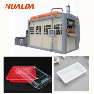 Quality Fast Food Plastic Bowl Making Machine Forming / Punching / Blanking At Same Time wholesale