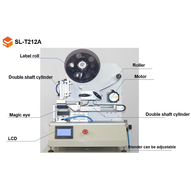 220V Voltage Cylindrical Battery Cell Labeling Pasting Machine for Insulation Paper Stick