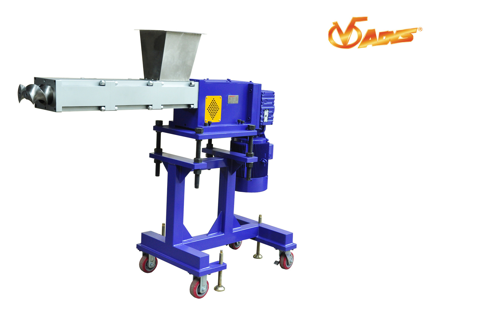 Polymer With Filler CaCo3 Twin Screw Compounder , Talcum Powder Plastic Screw Extruder