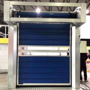 Quality Exterior Interior Insulated Rollup Garage Doors Grey White Brick Base wholesale