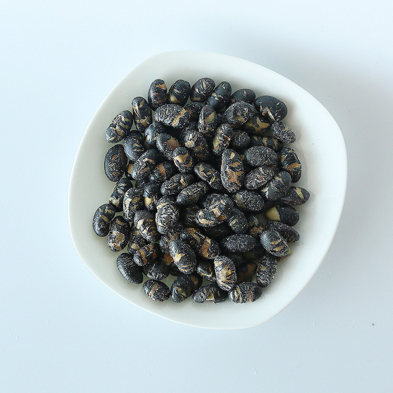 Wasabi Black Soya Bean Snacks Roasted Coated Crispy and Crunchy Edamame with Kosher Halal Certifications