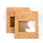 Outdoor Kitchen Kraft Paper Plate Camping Picnic Snack Box With Self Erecting