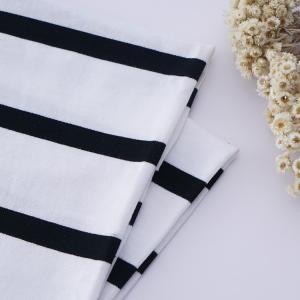 Quality Soft And Environmental Friendly Skin-Friendly Striped Knit Fabric For Tracksuit wholesale