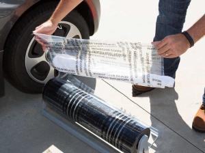 Quality Printed Self Adhesive 48'' 4 Mil Auto Carpet Protection Film wholesale