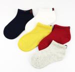 Breathable Kids Colorful Socks / Kids Ankle Socks Comfortable Kids Socks Custom