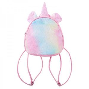 Quality Mini Shape Unicorn Backpack with fur wholesale