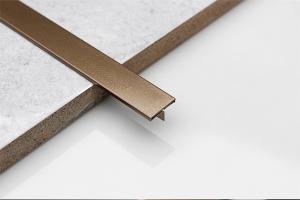 Quality 10mm Height 201 Stainless Steel Floor Edge Trim Strips ODM For Wall Decoration wholesale