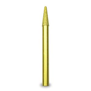 Quality Deyi 2mm Tip CNC Diamond Tip Drag Tool Bit Vacuum Brazed wholesale