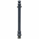 Round Decorative Cast Iron Bollards Post Removable Bollards Heavy Duty
