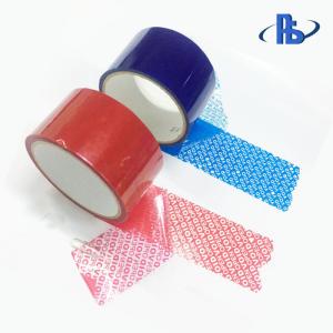 Quality Waterproof Security VOID Tape , Acrylic Pressure Sensitive Adhesive Tamper Proof Tape wholesale