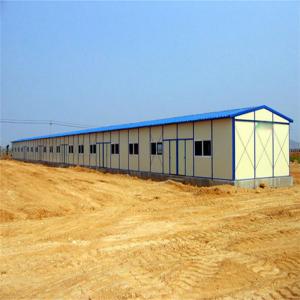 Quality waterproof eps sandwich panel K type prefabricated house for worker camp wholesale