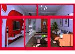 Lightweight Aluminium Window Frame Extrusions Corrosion Resistance Red Color