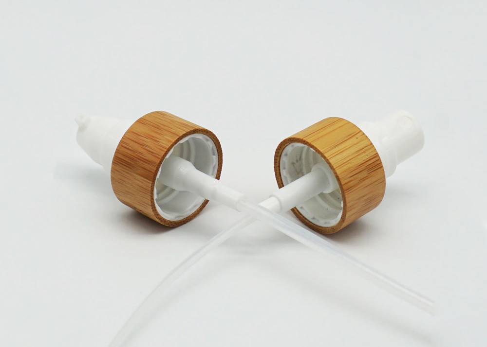 24/410 Treatment Bamboo Lotion Pump For Liquid Soap