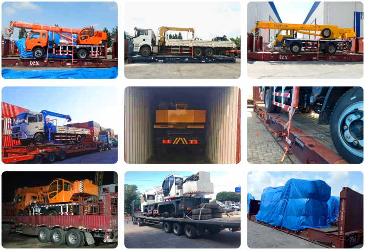 China Truck Crane Supplier Sale 6 Ton Hydraulic Mobile Truck Cranes