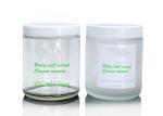 500ml Frosted Cobalt Blue Glass Cosmetic Jars Candle Glass Container 500g