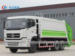 Dongfeng 6x4 18cbm Compressed Garbage Truck for sanitation trash collection