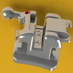 20pcs Dental Self ligating Orthodontic Metal Brackets
