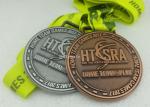 Medallion Award Medals , Die Stamped Antique 5K Sport Medals , Hard Enamel