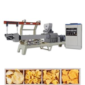 Quality Bugles Tortilla Corn Chips Fried Snack Production Line 100 - 300kg/H wholesale