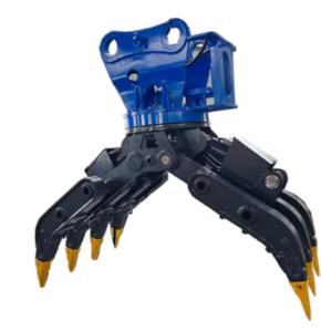 Quality OEM Robust Excavator Grapple Bucket Hydraulic Excavator Rock Grab wholesale