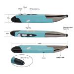 Blue 2.4GHz Wireless Stylus Pen Mouse