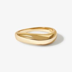 Quality US5-US10 925 Sterling Silver Stackable Rings 18K Gold Plated wholesale