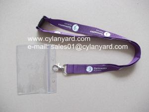 Quality Cheap printed neck lanyards, colour lanyard with id badge, wholesale