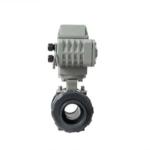 PVC Electric Ball Valve for Water Acid and Corrosive Liquid
