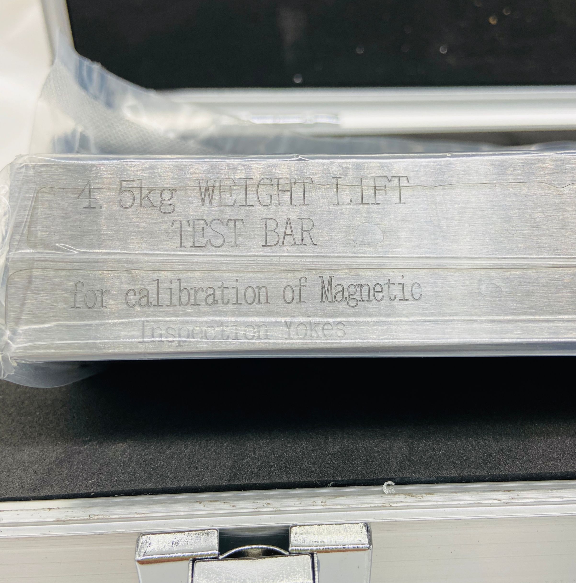 MT Magnetic Calibration Weight Lift Test Bar