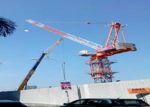 Quality XGTL180 12 Ton 55 Meter Luffing High Rise Construction Cranes wholesale