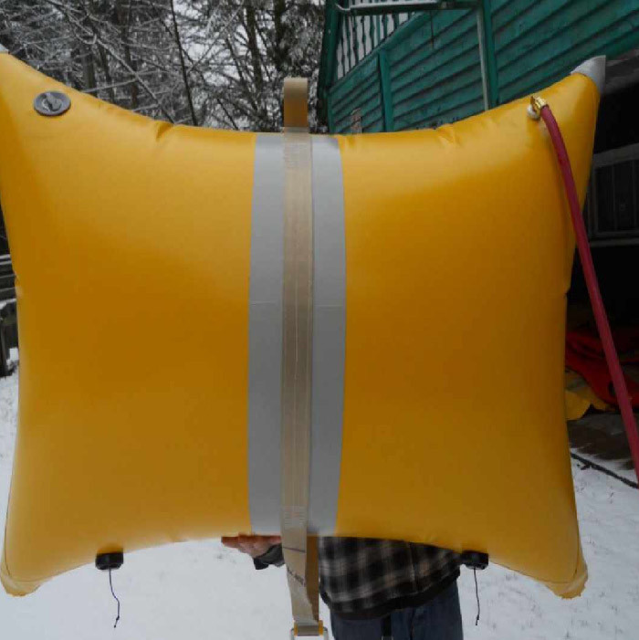 Enclosed Underwater Lift Bags Marine Rescue Inflatable Pillow Bag