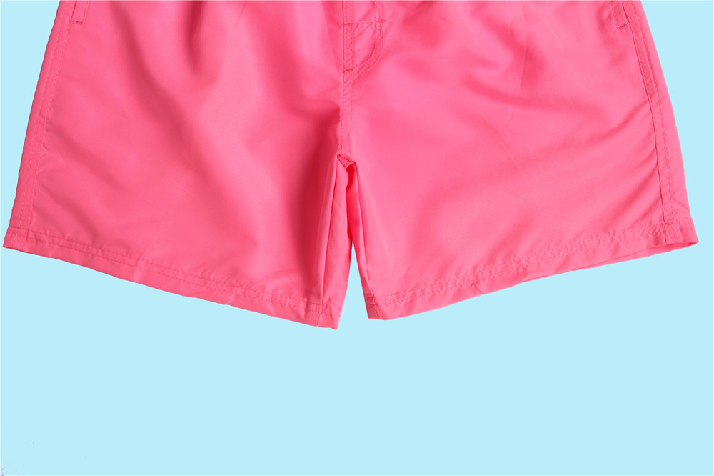 Stockpapa Solid Color Mens Quick Dry Swim Shorts